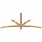 Ekena Millwork Alberta Smooth Timber Gable Bracket, Western Red Cedar, 96"W x 36"H x 1 1/2"D x 3 1/2"F, 9/12 Pitch GBW096X36X0204ALB00SWR - alternate 1